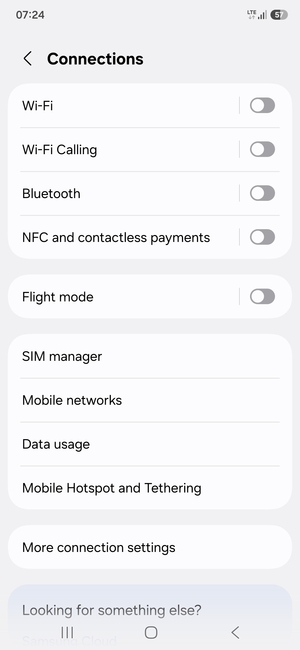 Select SIM manager