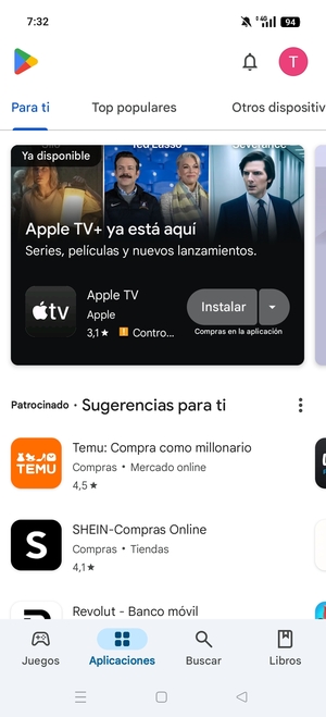 Seleccione Buscar