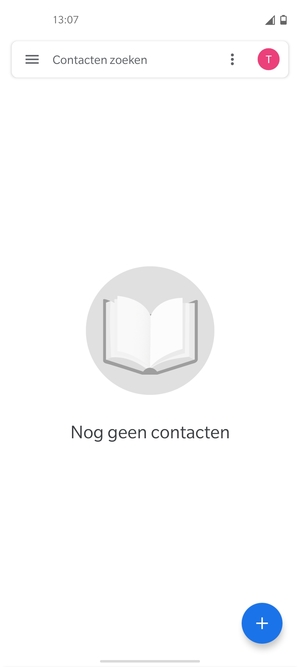 Selecteer de Menu-knop