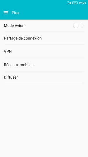 Sélectionnez Réseaux mobiles