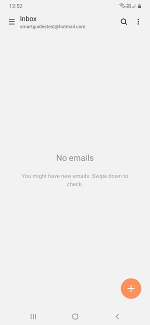Your Hotmail is ready to use