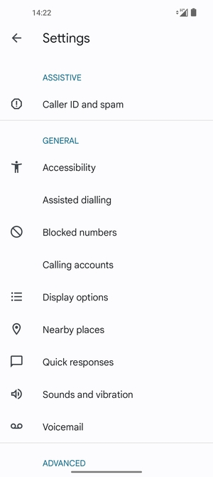 Select Voicemail