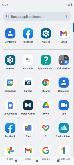 Seleccione Ajustes