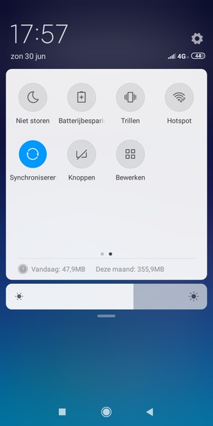 Schakel Batterijbesparing in