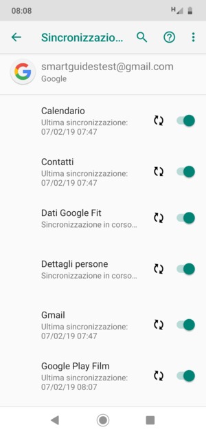 I tuoi contatti di Google verranno ora sincronizzati con il tuo telefono