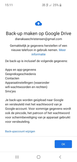 Selecteer OK