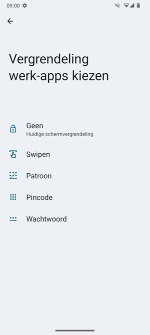 Selecteer Patroon