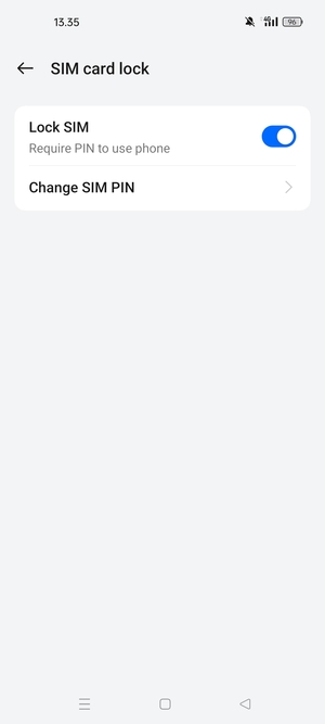 Select Change SIM PIN