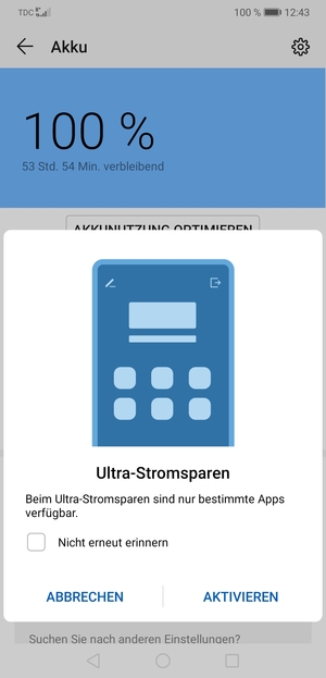 Wählen Sie AKTIVIEREN