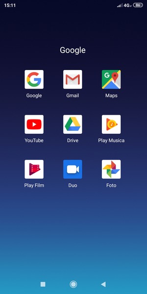 Seleziona Gmail