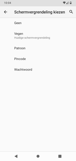 Selecteer Patroon