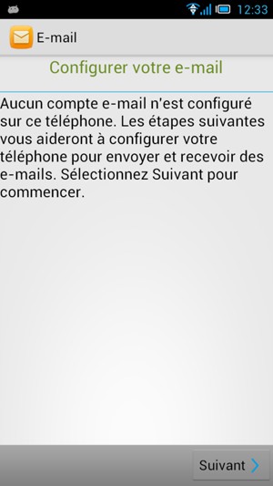 Sélectionnez Suivant