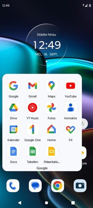 Wählen Sie Gmail