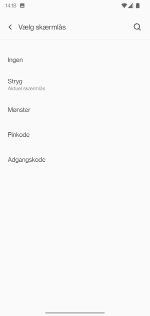 Vælg Mønster