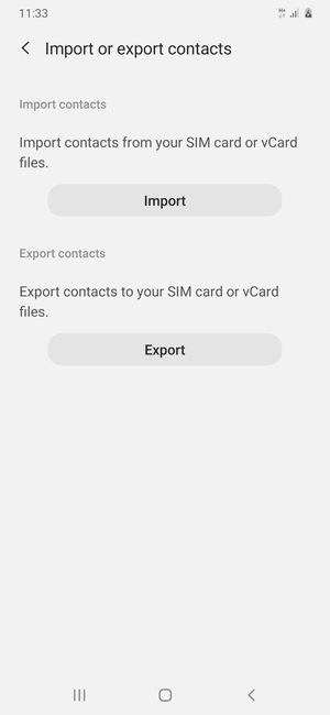 Select Import