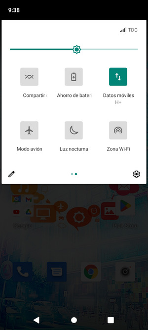 Seleccione Ahorro de batería
