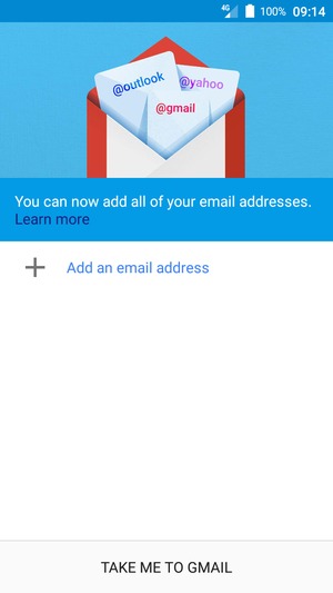 Select Add an email address