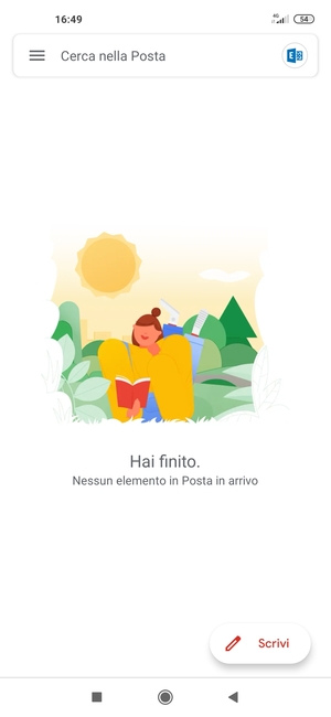 Il tuo account è pronto per l'uso