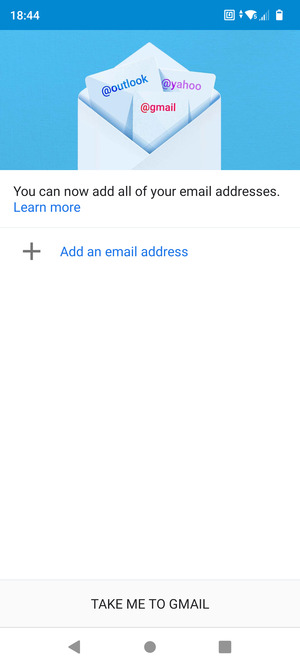 Select Add an email address