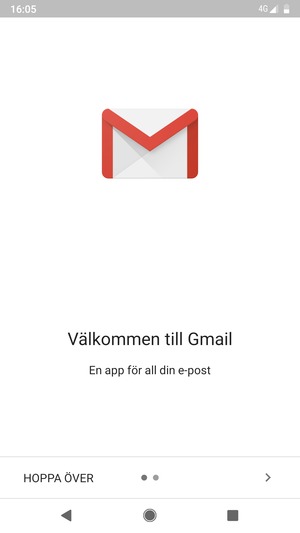Välj NÄSTA