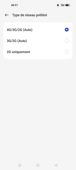 Sélectionnez votre option préférée