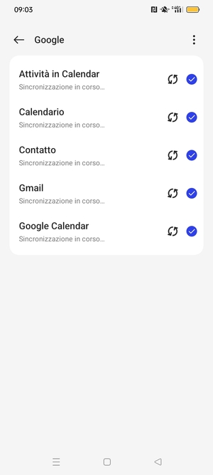 Le tue informazioni verranno sincronizzate