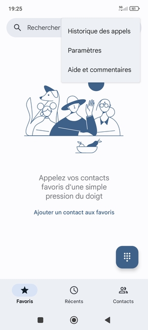 Sélectionnez Paramètres
