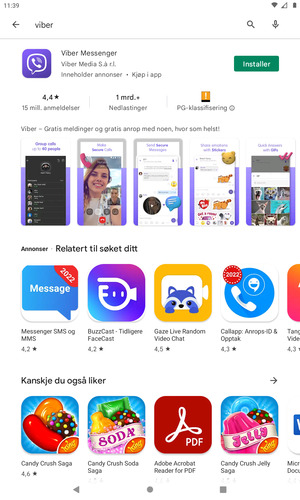 Velg app