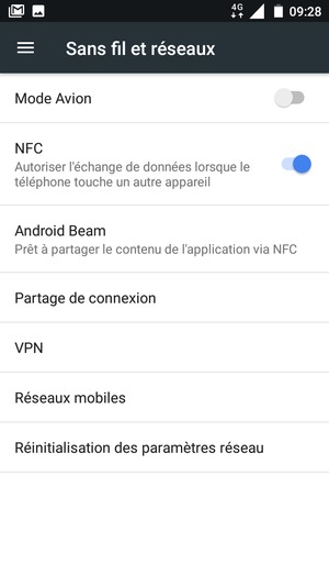 Sélectionnez Réseaux mobiles