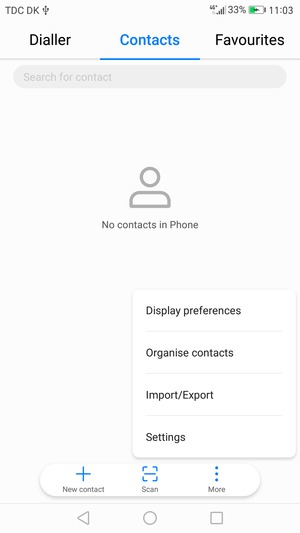 Select Import/Export