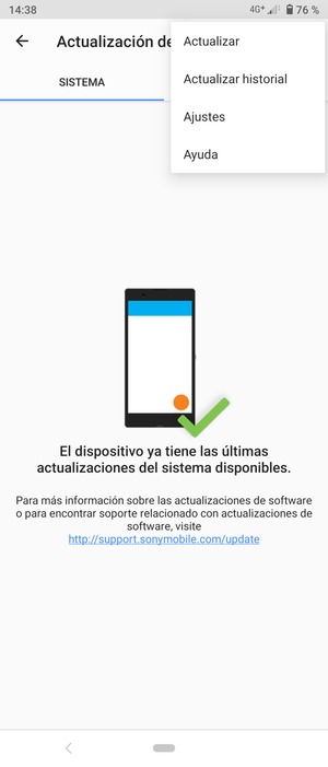 Seleccione Actualizar