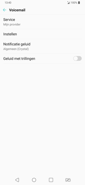 Selecteer Instellen