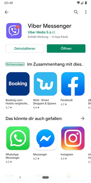 Wählen Sie Öffnen