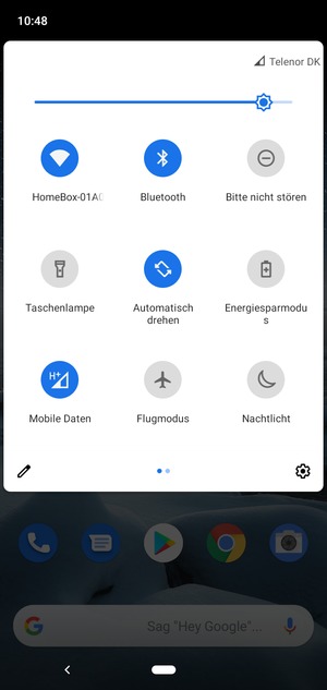 Schalten Sie Wi-Fi und Bluetooth aus