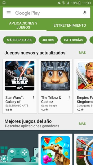 Seleccione la barra de Búsqueda