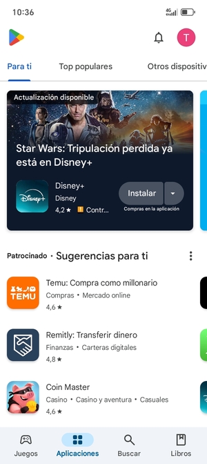 Seleccione Buscar