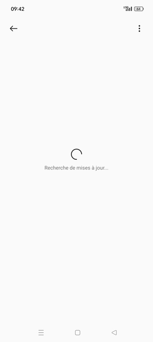 Veuillez attendre la fin de la recherche