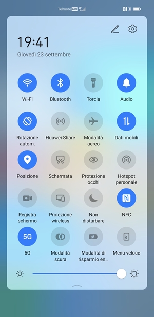 Disattiva Wi-Fi e Bluetooth