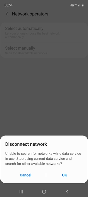 Select OK