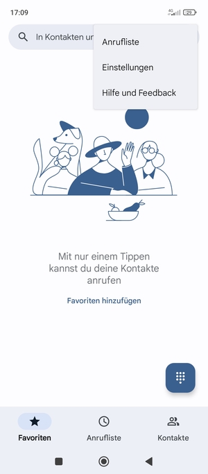 Wählen Sie Einstellungen
