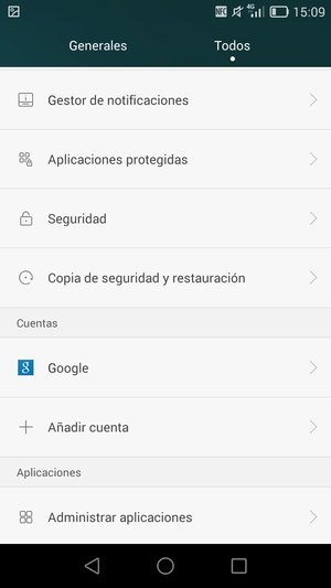 Seleccione Google