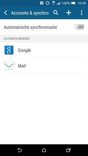 Selecteer Google