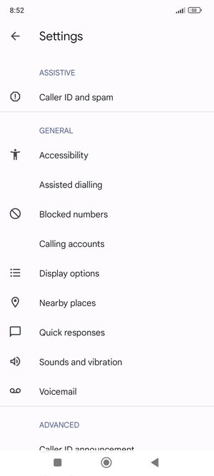 Select Voicemail