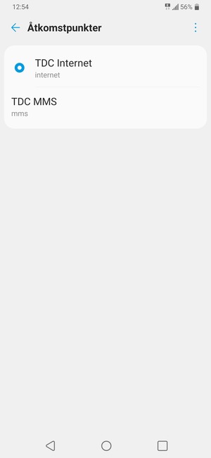 Din telefon har nu ställts in för MMS