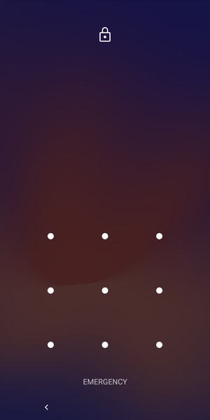Your phone is now secure with a screen lock