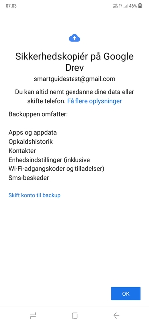 Vælg OK