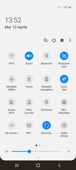 Seleziona Modalità energetica