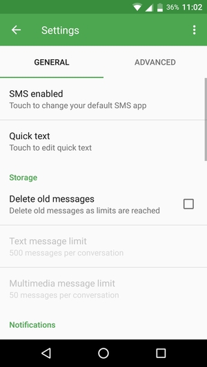 If your screen looks like this, select ADVANCED