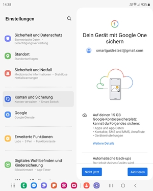 Wählen Sie Aktivieren