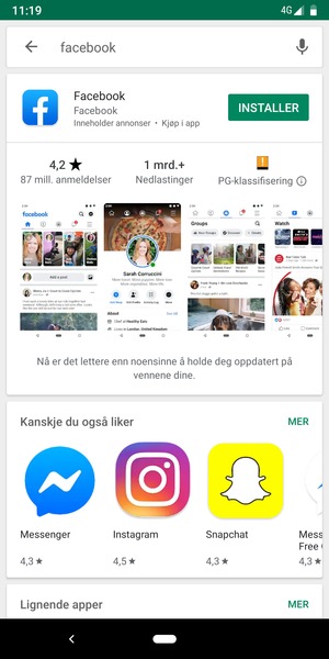 Velg app
